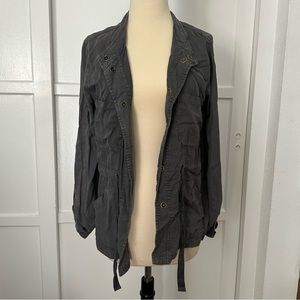 Sanctuary charcoal safari utility jacket